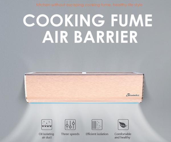 2025 Air Barrier For Household Kitchen Door Separate The Cooking Fume Size From