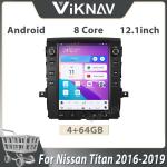 12.1Inch Touch Screen Head Unit For 2016--2019 Nissan Titan GPS Navigation