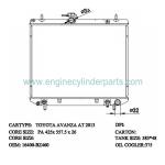 TOYOTA Avensis Diesel Generator Radiator OEM 16400-BZ460 16400-BZ331