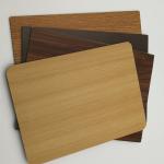 Wood Grain Aluminum composite Panel Light Weight Fireproof Customzied