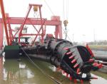 BV Approved Hydraulic Cutter Suction Dredger With WN500 Sand Dredging Pump Sand