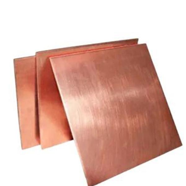 Cathode Plate C10100 Copper Sheet Suppliers High Purity 99.99% For Electrical