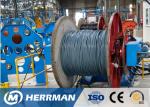 100m/Min Drum Twister Extrusion Lay Up Machine With Caterpiller For Telephone