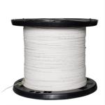 Outdoor Low friction 1/2/4 Cores FTTH flat fiber optic cable