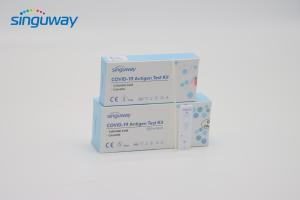 Wholesale 15 Mins Rapid Antigen Self Test Kit Europe Approved Test Card ISO13485 ISO9001 from china suppliers