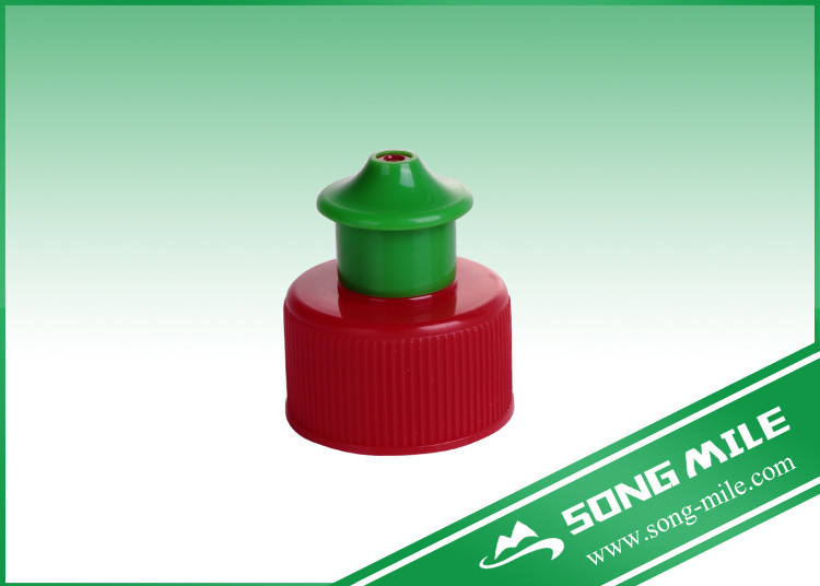 24mm All Plastic Pull Push Cap for Cosmetics