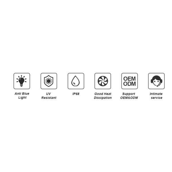 Hot selling high power DC24V ip68 recessed single color LED underwater light RGB Color