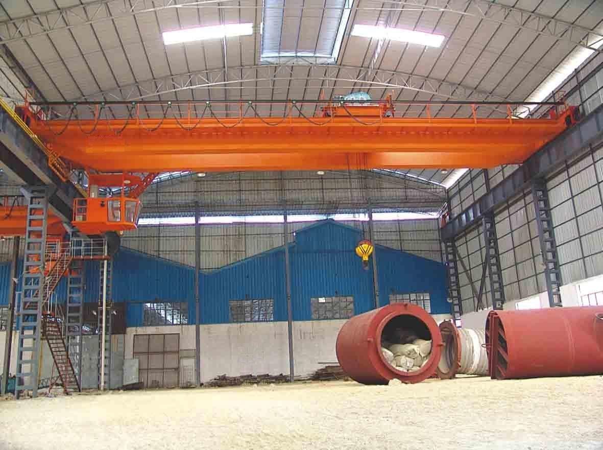European standard overhead crane double Girder 10T High Lifting Speed with electric hoist facotry plant bridge crane