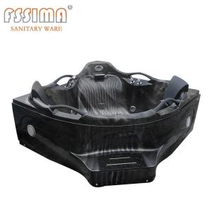 Wholesale Freestanding 60 Inch Air Jet Bathtubs Whirlpool 1560x800mm Radio Function from china suppliers