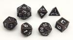 Odorless Sturdy Metal Polyhedral Dice Set , Wear Resistant Metal Mini Dice