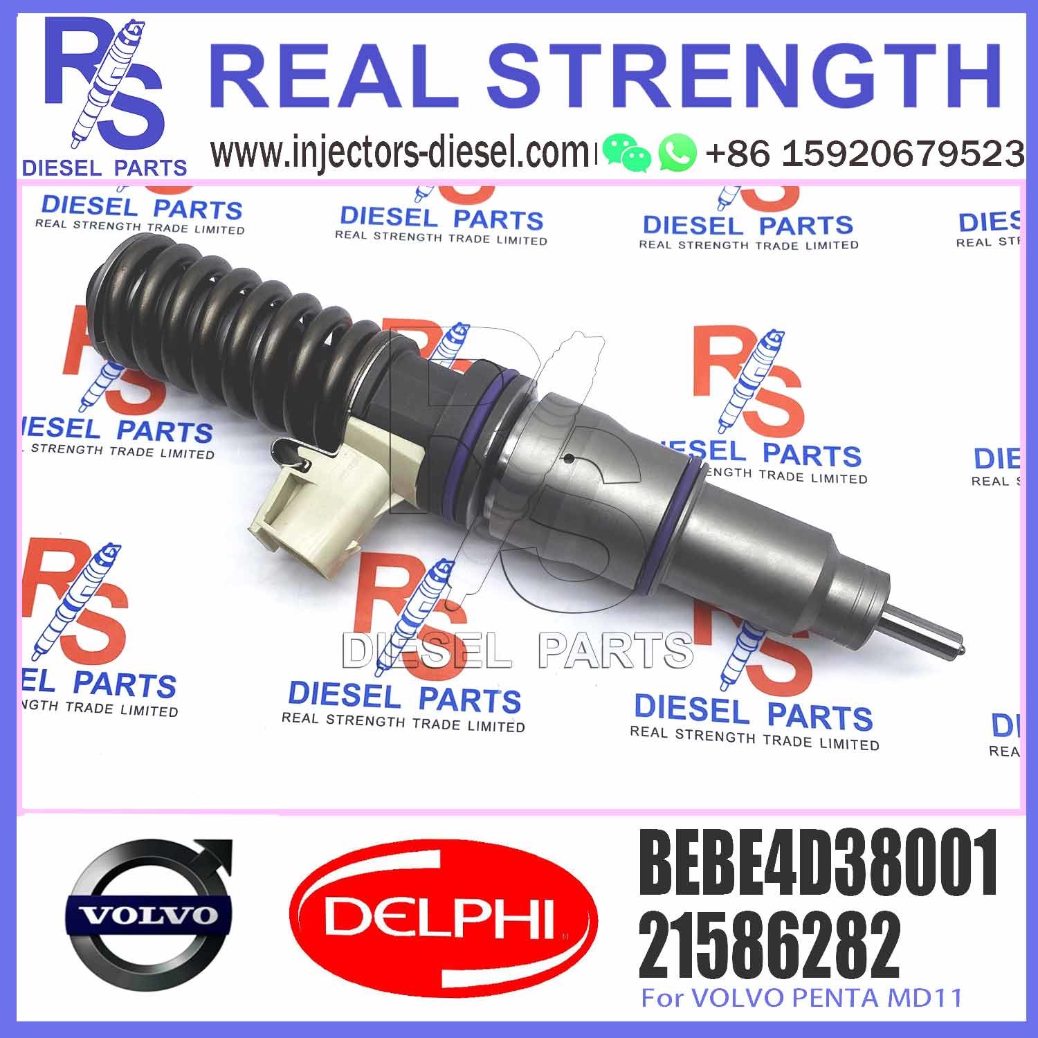 High Quality Diesel Injector BEBE4D38001 For V-O-L-V PENTA MD11 21586282