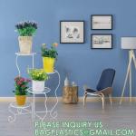 Plant Stand Indoor Outdoor, Plant Shelf Multiple Flower Pot Holder, Metal