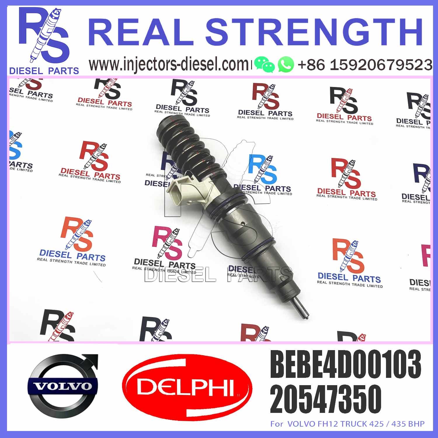 High Quality Diesel Fuel Injector 20547350 20510724 BEBE4D00103 For V-O-L-V FH12 TRUCK