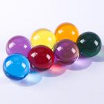 Customize clear acrylic balls large acrylic sphere Resin Colorful Balls Home