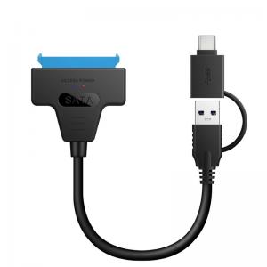 Wholesale Adapter SATA III USB 2.0 3.0 3.1 To Serial ATA 22 Pin Converter Hard Disk W/ UASP from china suppliers