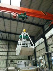 Wholesale High Durability 1000W Electric Hoist Crane With Grab Bucket Industrial Use from china suppliers