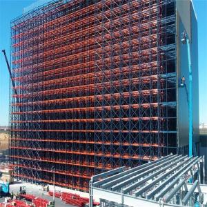 Wholesale Powdercoating Pallet Rack Supported Building ASRS Construction Q235 Steel from china suppliers