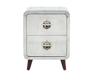 Wholesale Aviator Bedside Table Indusdtrial Side Table With Wooden Legs from china suppliers