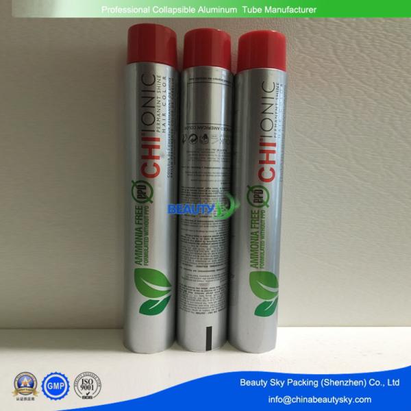 80g Volume M11 screw Printed Aluminium Tubes for Hair Color cream with colored