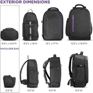 Wholesale Padded Travel Personalized Customized Camera Bag Camera Case Compatible for Sony Canon Nikon Camera and Lens from china suppliers