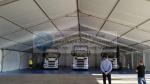 850gsm PVC Coated Fabric Anti Rust Aluminium Frame Tent for Warehouse