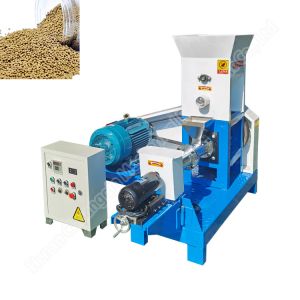 Wholesale Floating Fish Feed pet Animal Pellet Making Machine Extruder Small from china suppliers