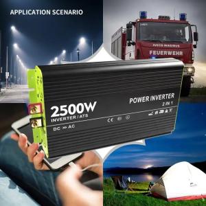 Wholesale Full Power 2500W Dc Ac 12V 220V Car Power Inverter Mini Pure Sine Wave Inverter Solar Pure Sine Wave Inverter from china suppliers