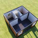 Ready made luxury modular houses with bathrooms 20 40 ft prefab container house