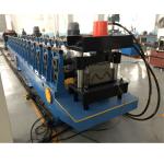 310mm 2 Waves Guardrail Roll Forming Machine Crash Barrier Hydraulic Punching