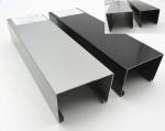 Big Custom Aluminum Channel Profiles , Aluminum U Channel Extrusions