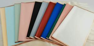 Wholesale Korean Bouquet Wrapping Paper Flower Pure Color Waterproof Translucent Gold Edge Paper from china suppliers