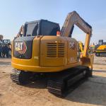 7Ton Mini Used Cat 307E Small Excavators Equipment Machinery With Blade Backhoe