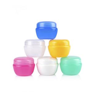 Wholesale Empty Clear Blue Petg Plastic cosmetic jar Packages 10ml To 500ml Skincare Lotion Containers from china suppliers