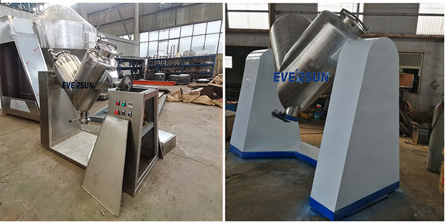 Customized Spice V Type Mixing Machine With 5 - 2500L Of Effective Volume