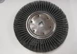 350MM OD Knotted Wire Wheel Brush Double Section Standard High Elongation