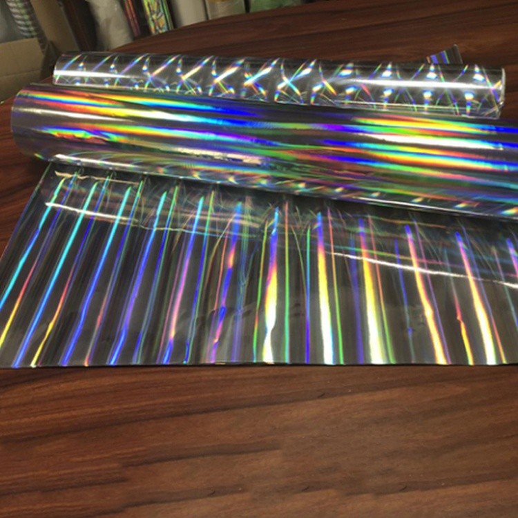 PET Holographic Transfer Film , Metalized PET Film For Packing / Printing