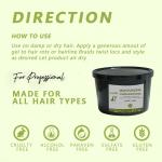 64oz Water Base Hair Styling Wax Gel for Curly Hair Strong Hold Braid Edge