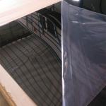 1219 X 2440mm Black Stainless Sheet 18 Gauge 24 Gauge PVC Mirror 201