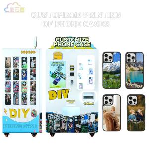 Wholesale White Custom Phone Case Vending Machine 630 Capacity For Retail Stores from china suppliers