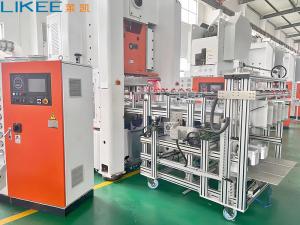 Wholesale Mitsubishi Controlled 12000 Pcs/h Output Aluminium Foil Container Machine LK-T80 from china suppliers