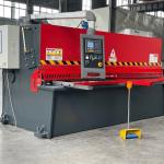 QC11K-4*2500 Hydraulic System Shearing Machine Swing Beam Shearer NC Controller