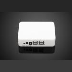Comer 4port security alarm Retail metal display alarm cell phone rack with