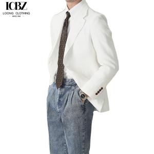 Wholesale Polyester/Rayon Men's Casual Suit Jacket for Spring and Autumn British Gentleman Style from china suppliers