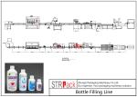 Agrochemica Bottle Filling Line / High Speed Liquid Pesticide Filling Machine