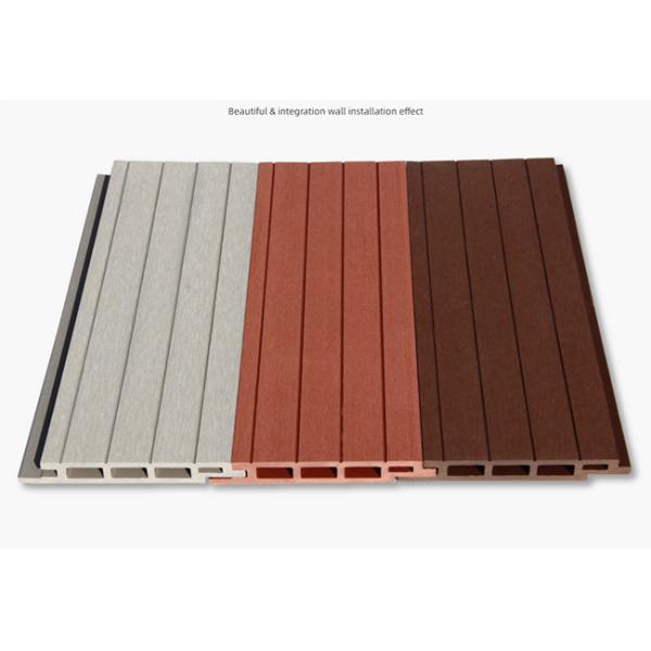 150x20mm Eco Friendly Exterior Wall Cladding Fire Resistance Red Wood