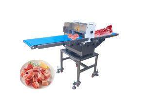 Wholesale Industrial Automatic Cutting Machine Adopted Conveyor Feeding For Meat Without Bones TJ-309B from china suppliers