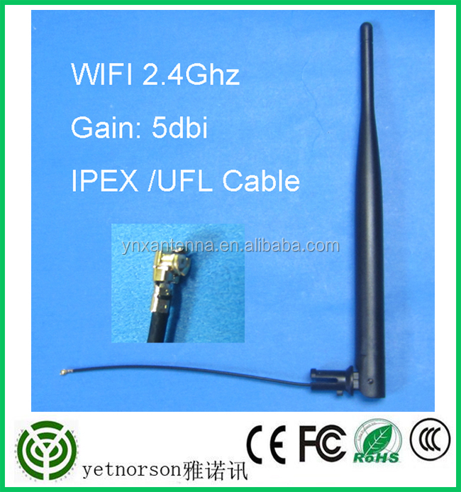 LMR200 Cable 8 Ports Quad Band Antenna 15dBi 698-960MHz 1710-2690MHz with Integrated RET