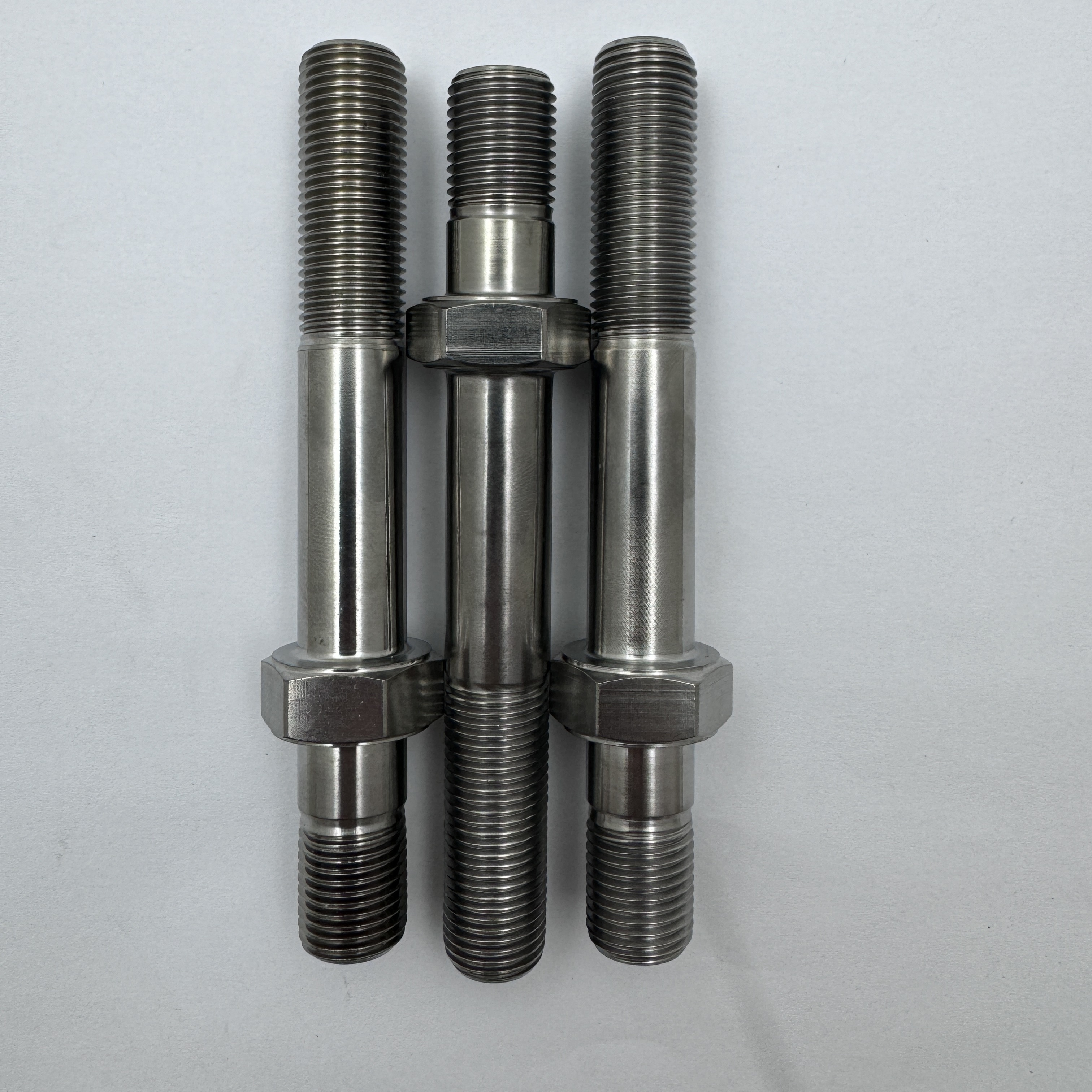 DIN Standard Titanium One Nut Stud 4.10" Shock Mount Stud Bolt 1/2 -20 Maxim Winters TI Bolt for Construction Machinery
