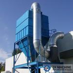 Bag Type Dust Collection Equipment 6000 -54000 m³/h For Mining Quarrying