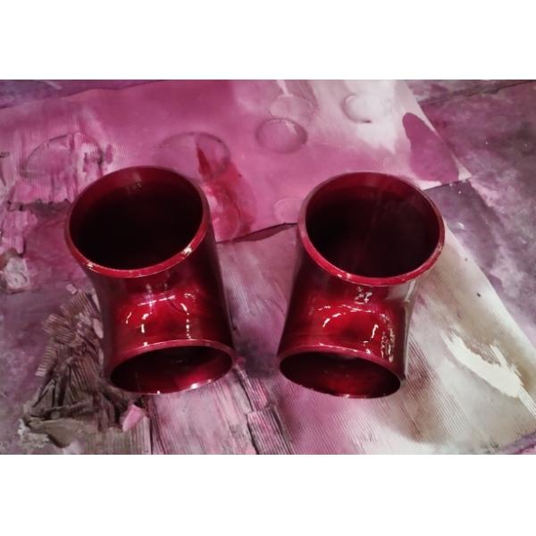 ASTM A815 S32750 Duplex Steel Pipe Fittings Seamless Equal Tee Butt Welded B16.9